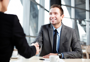Businessmen Shaking Hands